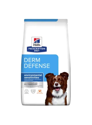 Hill's PRESCRIPTION DIET Derm Defense crocchette per cani per le sensibilità ambientali