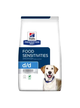Hill's PRESCRIPTION DIET d/d crocchette per cani per le sensibilità alimentari con anatra e riso
