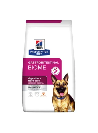 Hill’s PRESCRIPTION DIET Gastrointestinal Biome crocchette per cani per la salute gastrointestinale