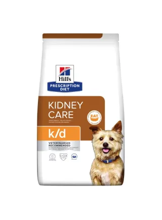 Hill's canine K/D dieta per cani con insufficenza renale 1,5 4 12kg 370gr umido
