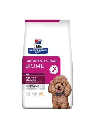 Hill’s PRESCRIPTION DIET Gastrointestinal Biome Mini crocchette per cani per la salute gastrointestinale
