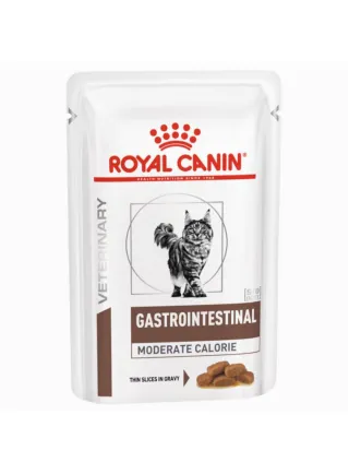 Gastro intestinal Moderate Calorie buste umido gatto Royal Canin 12x85g