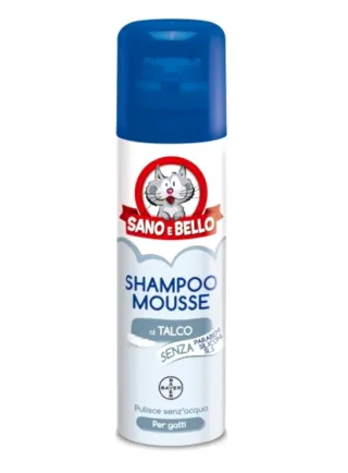 SHAMPOO MOUSSE A SECCO GATTI 200 ML