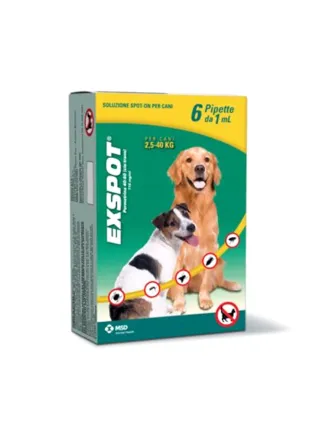 EXSPOT 2,5-40 KG 6 PIPPETTE 1ML