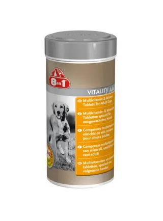 Integratore Multivitaminico per Cani Adulti (75tav - 250ml) 8in1