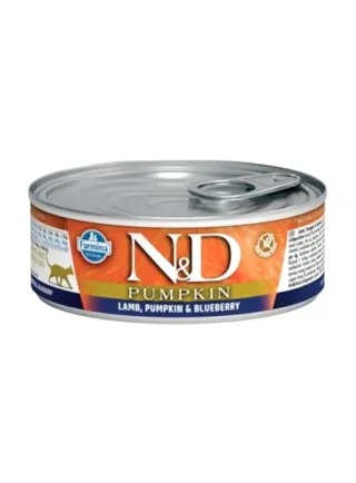 N&D CAT AGNELLO ZUCCA E MIRTILLO 80 GR