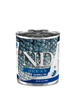 N&D DOG OCEAN SALMONE E MERLUZZO