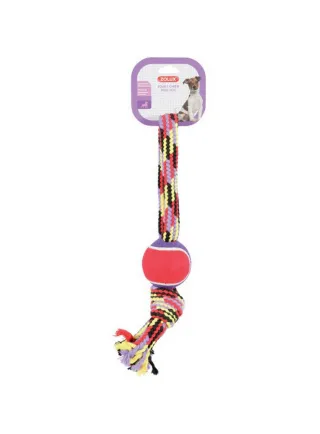 GIOCO per cani Zolux CORDA TENNIS MANIGLIA 40CM