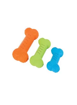 GIOCO per cani Zolux OSSO CROCCANTE CAOUTCHOU ASSORTITO