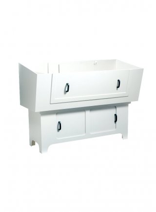 HIDRO-VASCA prof.PVC bianco