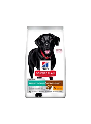 Hill's Science Plan Canine adult1+ Large Breed Perfect Weight + Mobility 12kg
