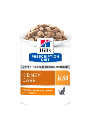HILL'S FELINE K/D 12X85 GR BUSTE BOCCONCINI AL POLLO