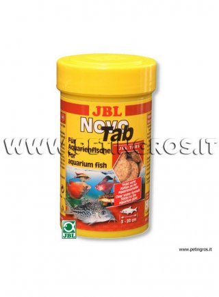 JBL Novo TAB mangime in compresse applicabili ai vetri