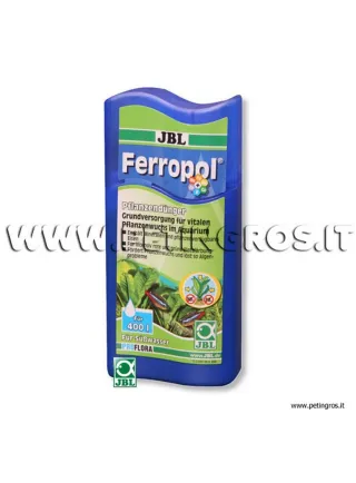JBL Ferropol - Fertilizzante liquido per acquari con ferro oligoelementi e minerali