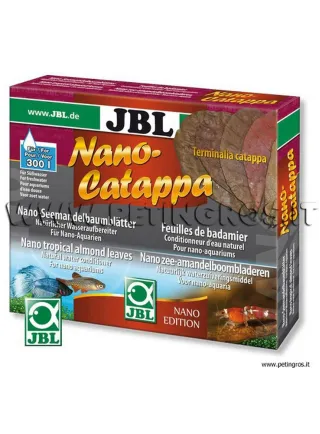 JBL Nano Catappa - Foglie di mandorlo tropicale 10 pz x trattare 300 litri