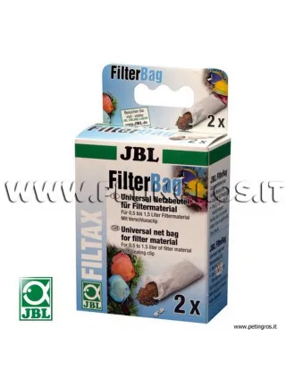 JBL FilterBag sacchetti in retina per materiali da filtrazione 2 pz x 1,5 litri