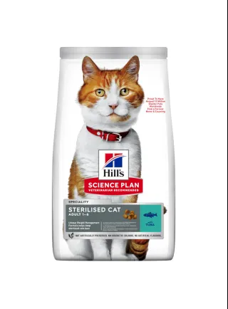 Hill's Science Plan Sterilised Cat Adult Alimento per gatti secco con salmone