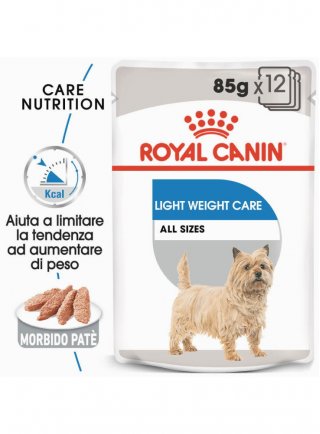Light Weight Care cane Royal Canin 12X85 gr