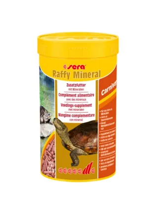 Sera RAFFI MINERAL - pellets galleggianti per tartarughe