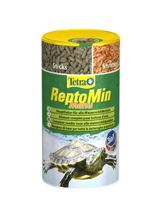 Tetra Reptomin menù ml 250 4 gusti