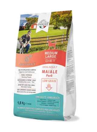 Marpet dog adulti mini small diet maiale 1,5kg