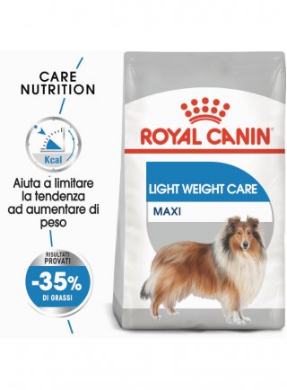 Maxi light WCare cane Royal Canin