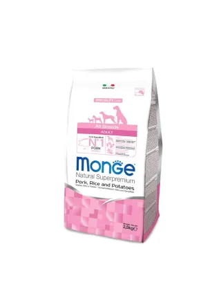 Monge Adult Speciality All Breeds Maiale, Riso e Patate