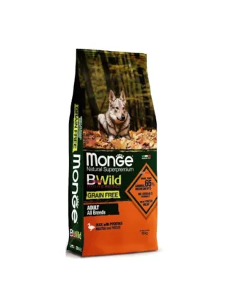 Monge BWILD GRAIN FREE All Breeds Anatra e Patate