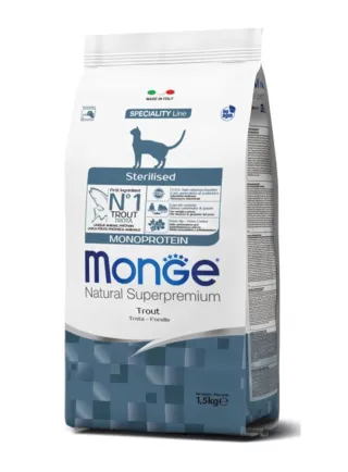 Monge Sterilised Speciality Monoprotein Trota