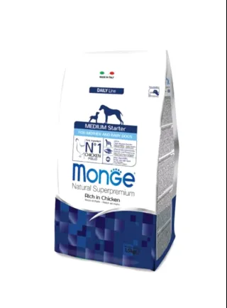 Monge Medium STARTER Pollo 1,5kg - cane