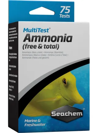 Seachem MultiTest Silicate Marine basics Iron Ammonia