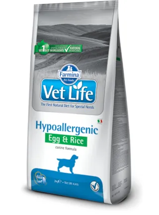 N&D VET LIFE canine - HYPOALLERGENIC uova e riso o pesce e patate