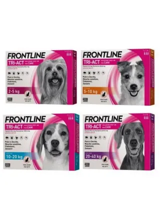 Frontline Tri-Act antiparassitario per Cani