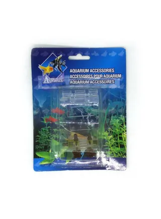 Rubinetti aria per acquario  con supporto bordo vasca Aquality