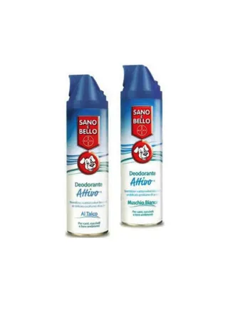 Deodorante attivo per cani spray bayer