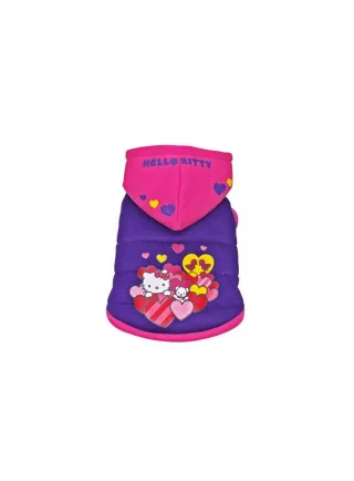 Bomber per cani Hello kitty Hearts Sweatshirt