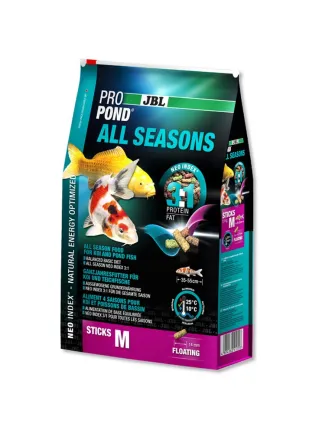 JBL PROPOND All Seasons M mangime in pellets completo per tutti i pesci da laghetto