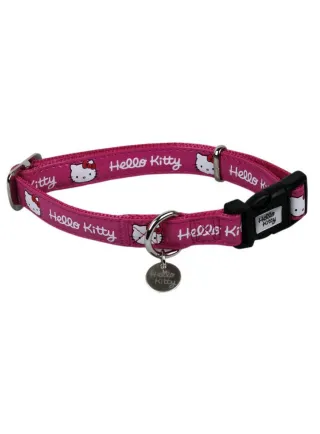 Hello Kitty Collare Cane Rosa