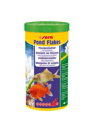 Sera pond flakes fiocchi pesci rossi e koi