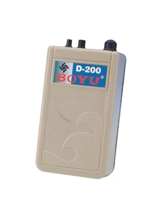 Aeratore Boyu D-200 120 l/h a batteria portatile per acquari