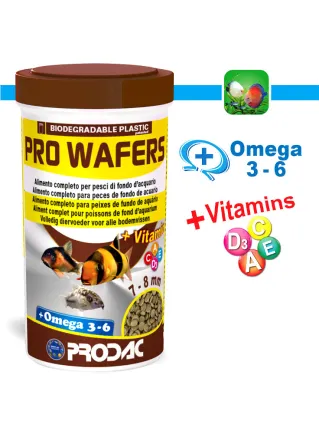 Prodac Pro Wafers Alimento per pesci in pastiglie