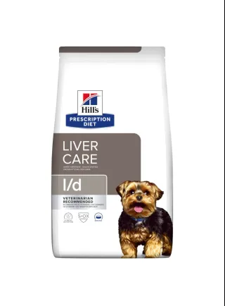 Hill's PRESCRIPTION DIET l/d crocchette per cani per la salute epatica