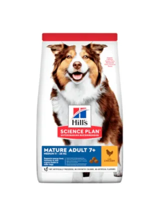 Hill's canine mature medium al pollo
