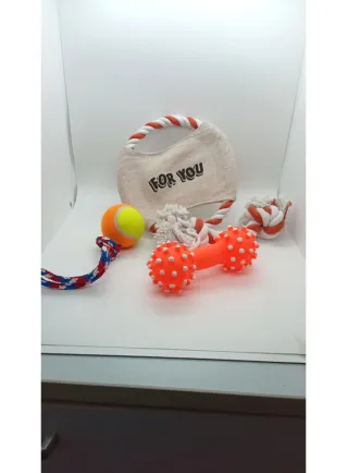 Set 4 giochi per cane 4you