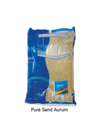 Askoll Pure Sand quarzo grana fine 4kg colori vari