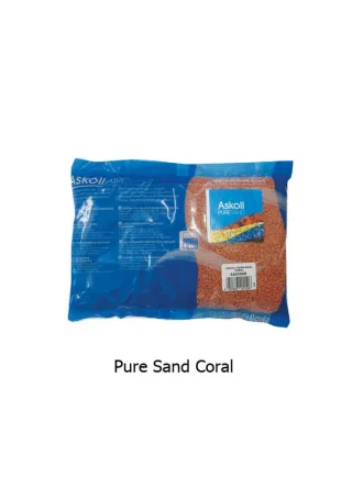 Askoll Pure Sand vari colori quarzo grana media 1kg e 4kg