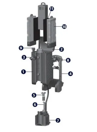 Carbone ricambio kompatto k2 k3 k4