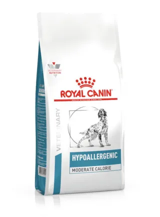 Hypoallergenic Moderate Calorie cane Royal Canin
