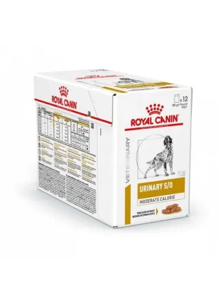 Urinary S/O Moderate calorie buste cane Royal Canin 12x100 gr