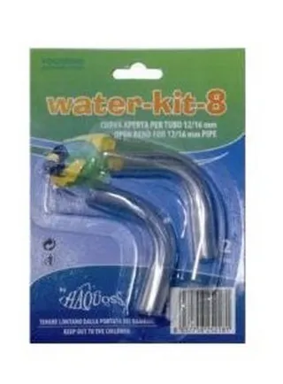Curva rigida per acquari water kit 2pz
